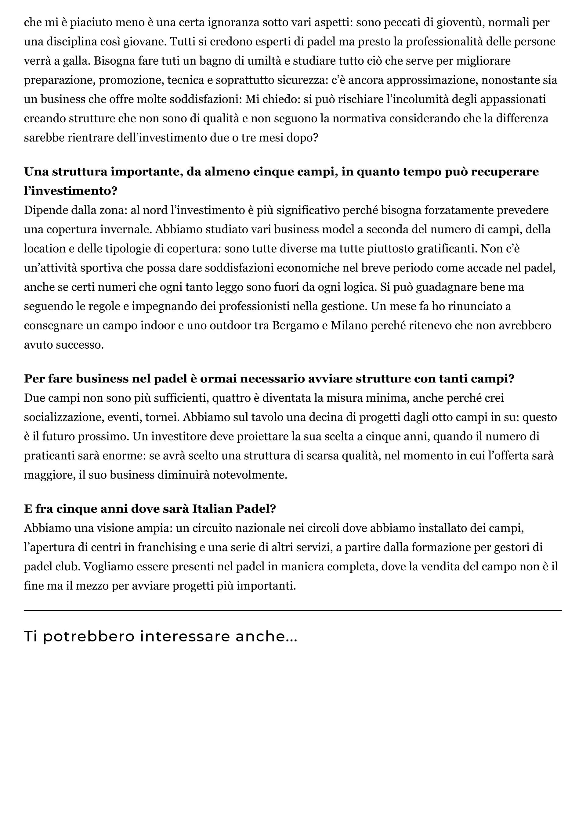 The Leader: Italian Padel (Padel Magazine - 5 novembre 2019) - 7